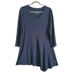 Soma Live Loungewear Asymmetrical Dress - XXL - Navy